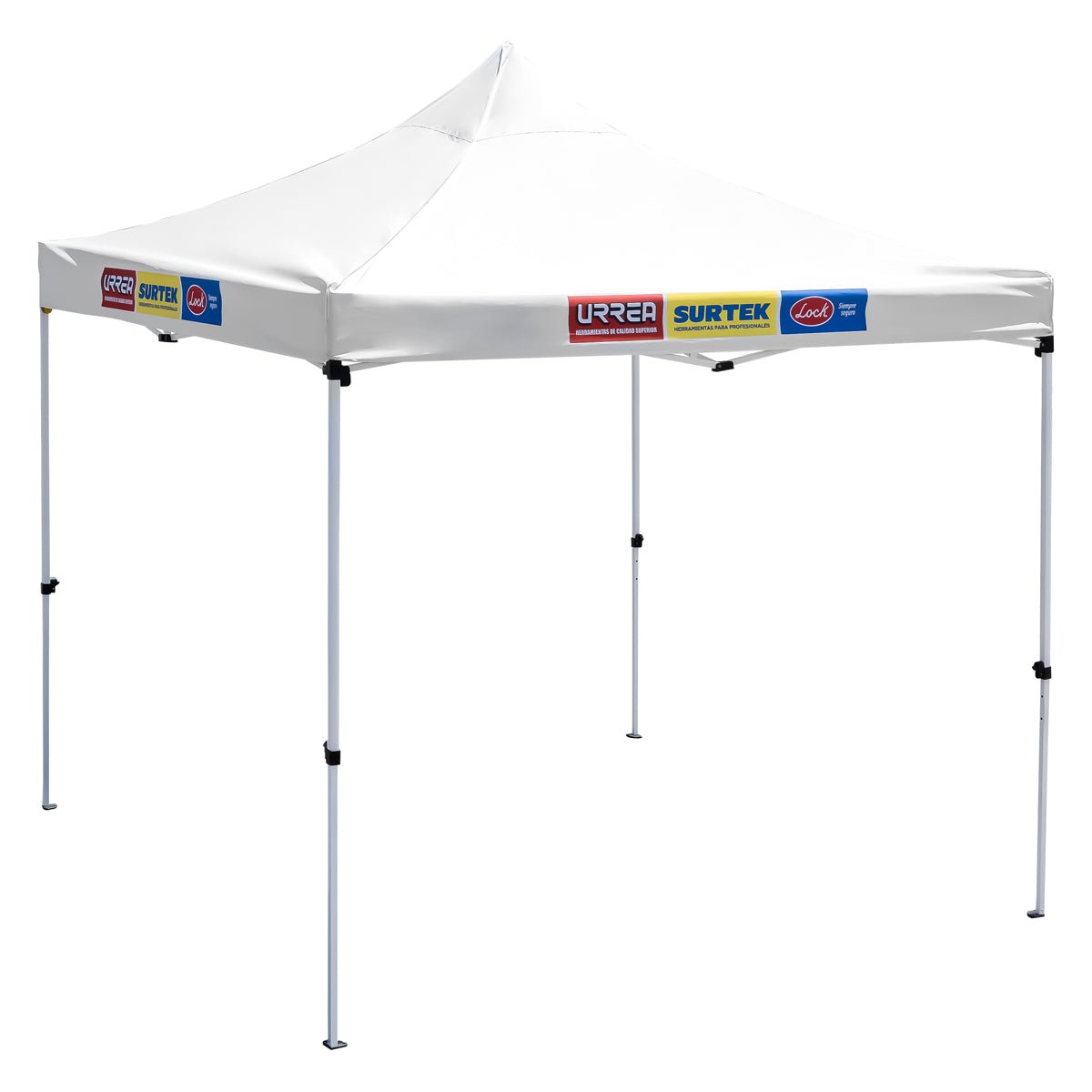 Juego de toldo plegable 3 x 3 m, 2 piezas Surtek. - FERRETERÍA WITZI