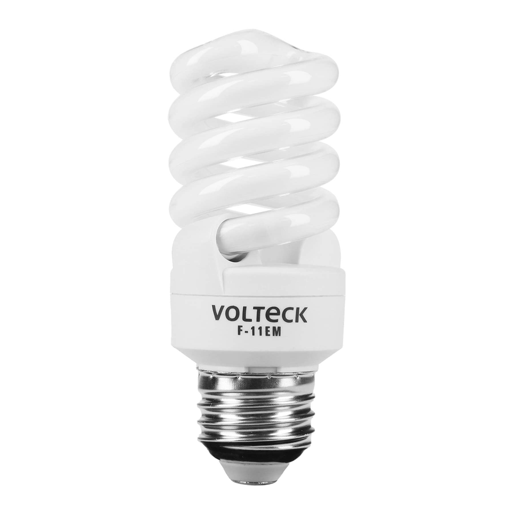 Lámpara 11w, Espiral, Mini, Luz de Día, T2, Volteck. - FERRETERÍA WITZI