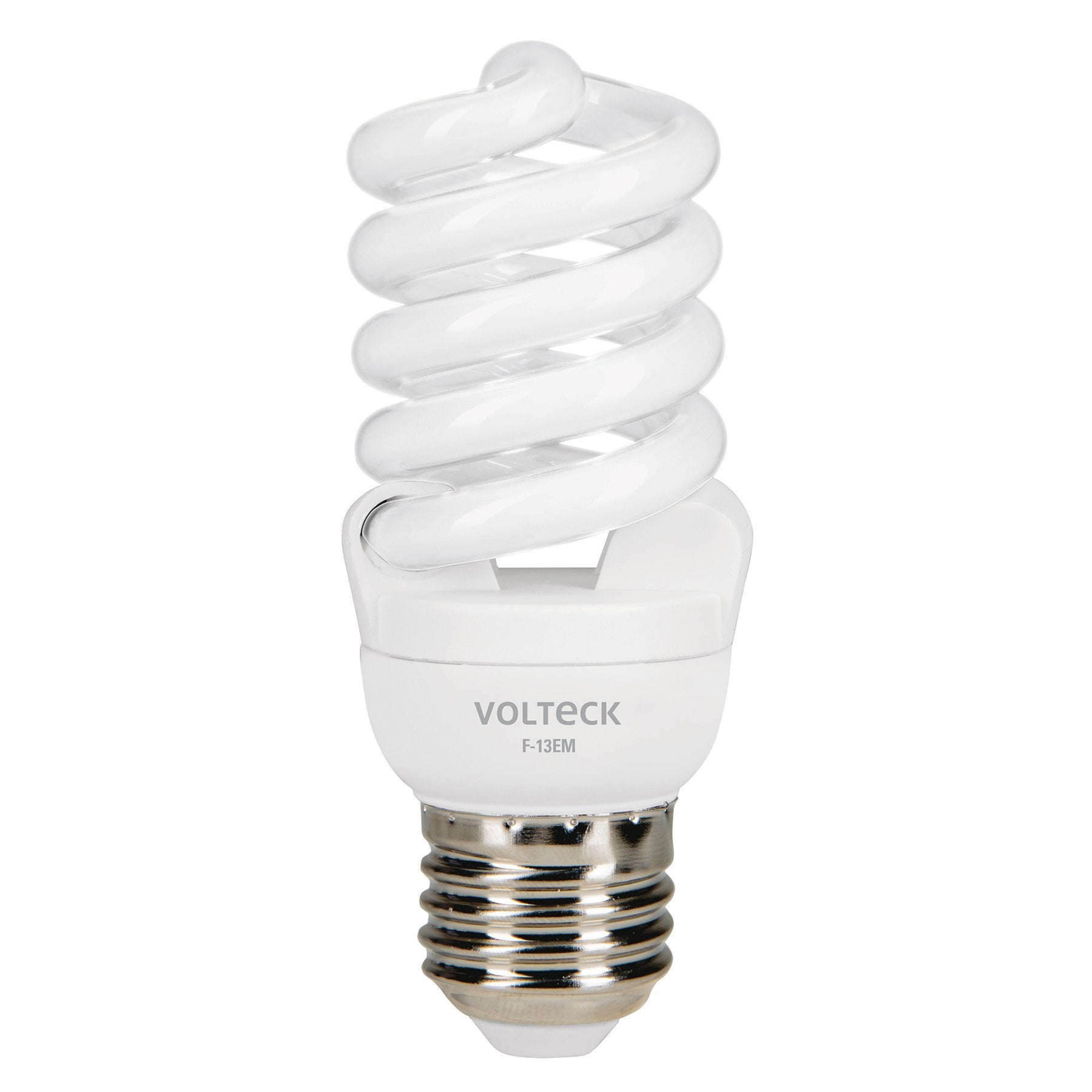 Lámpara 13w, Espiral, Mini, Luz de Día, T2, Volteck. - FERRETERÍA WITZI