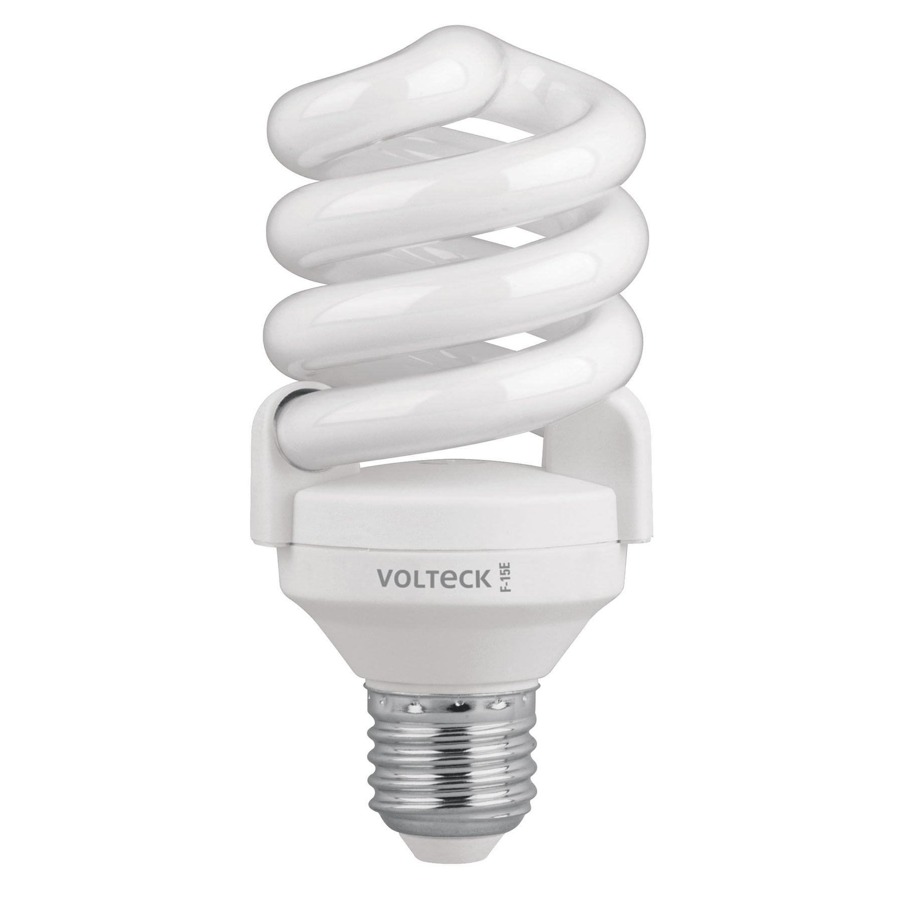 Lámpara 15 W, espiral, luz día, T4, en blíster, Volteck - FERRETERÍA WITZI