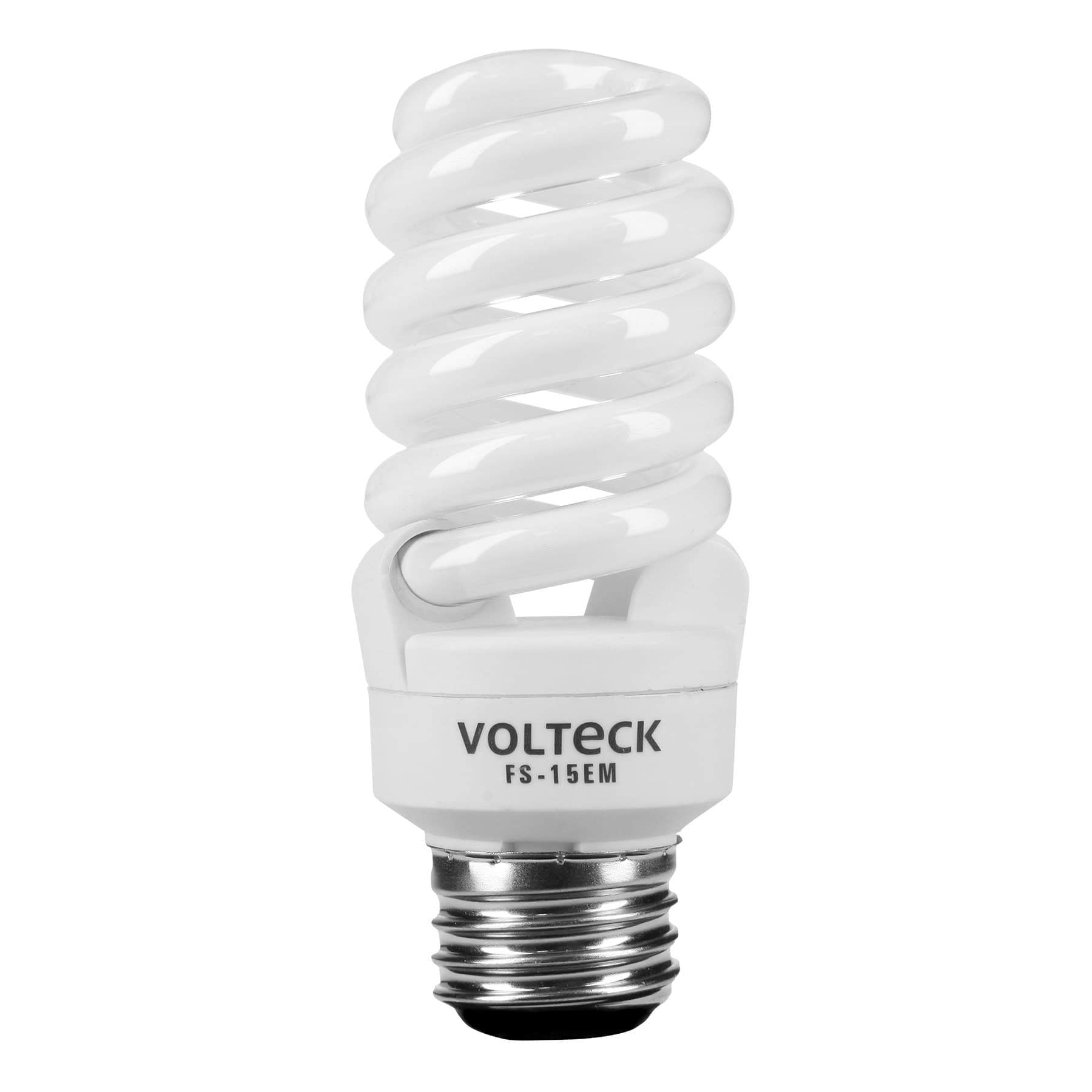 Lámpara 15w, Espiral, Mini, Luz de Blanco Neutro, T2, Volteck. - FERRETERÍA WITZI