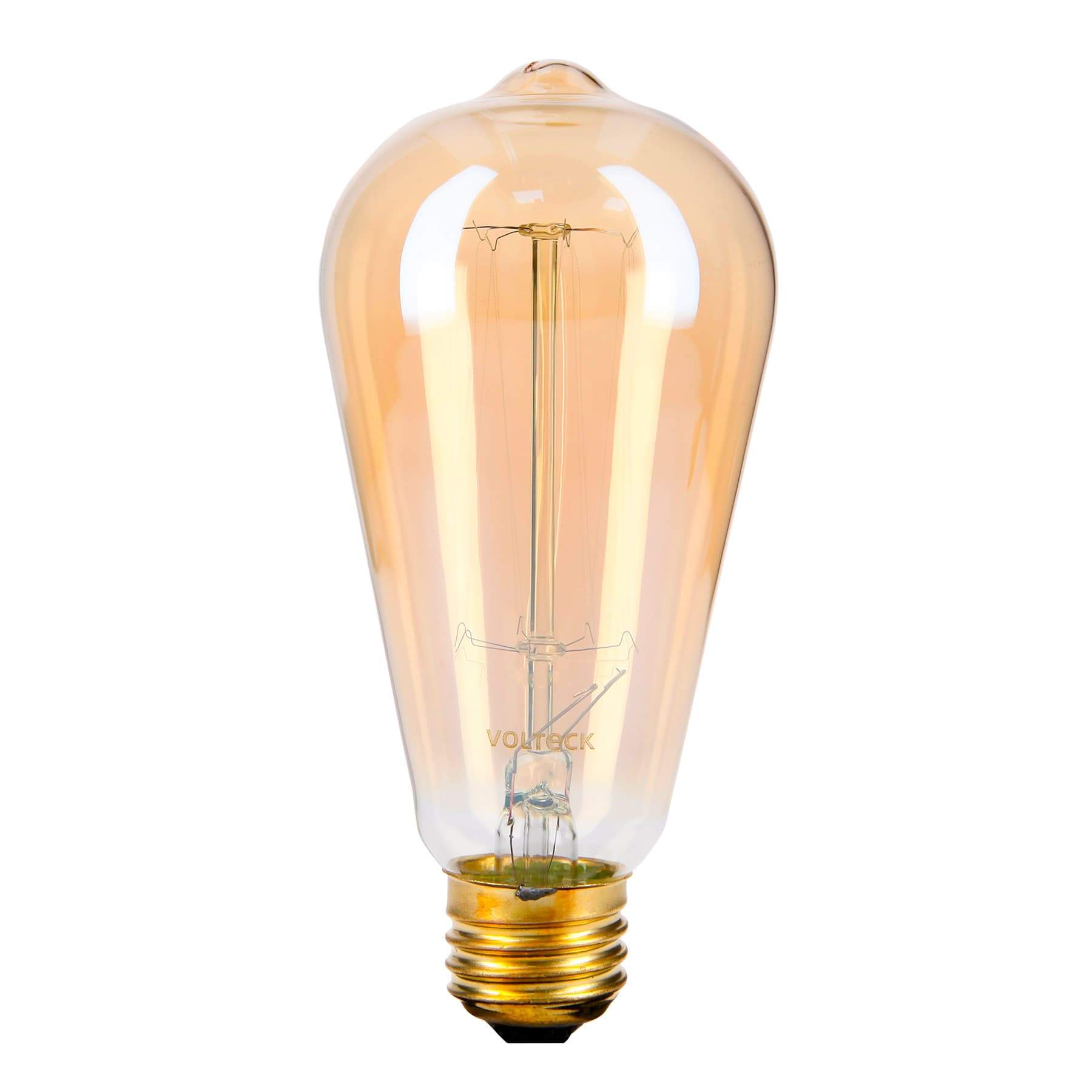 Lámpara Incandescente Estilo Vintage, 40w, Édison, Volteck. - FERRETERÍA WITZI
