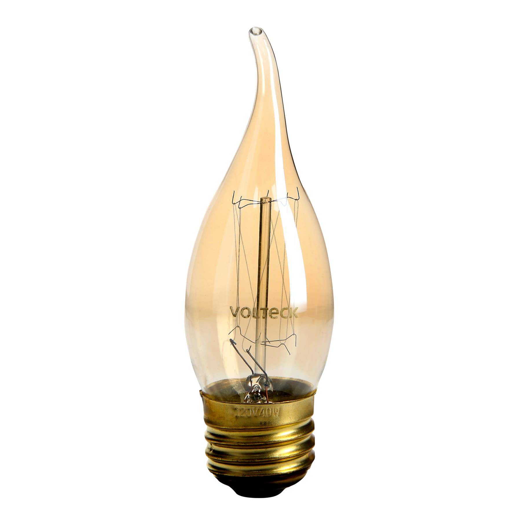 Lámpara Incandescente Estilo Vintage, 40w, Flama, Volteck - FERRETERÍA WITZI