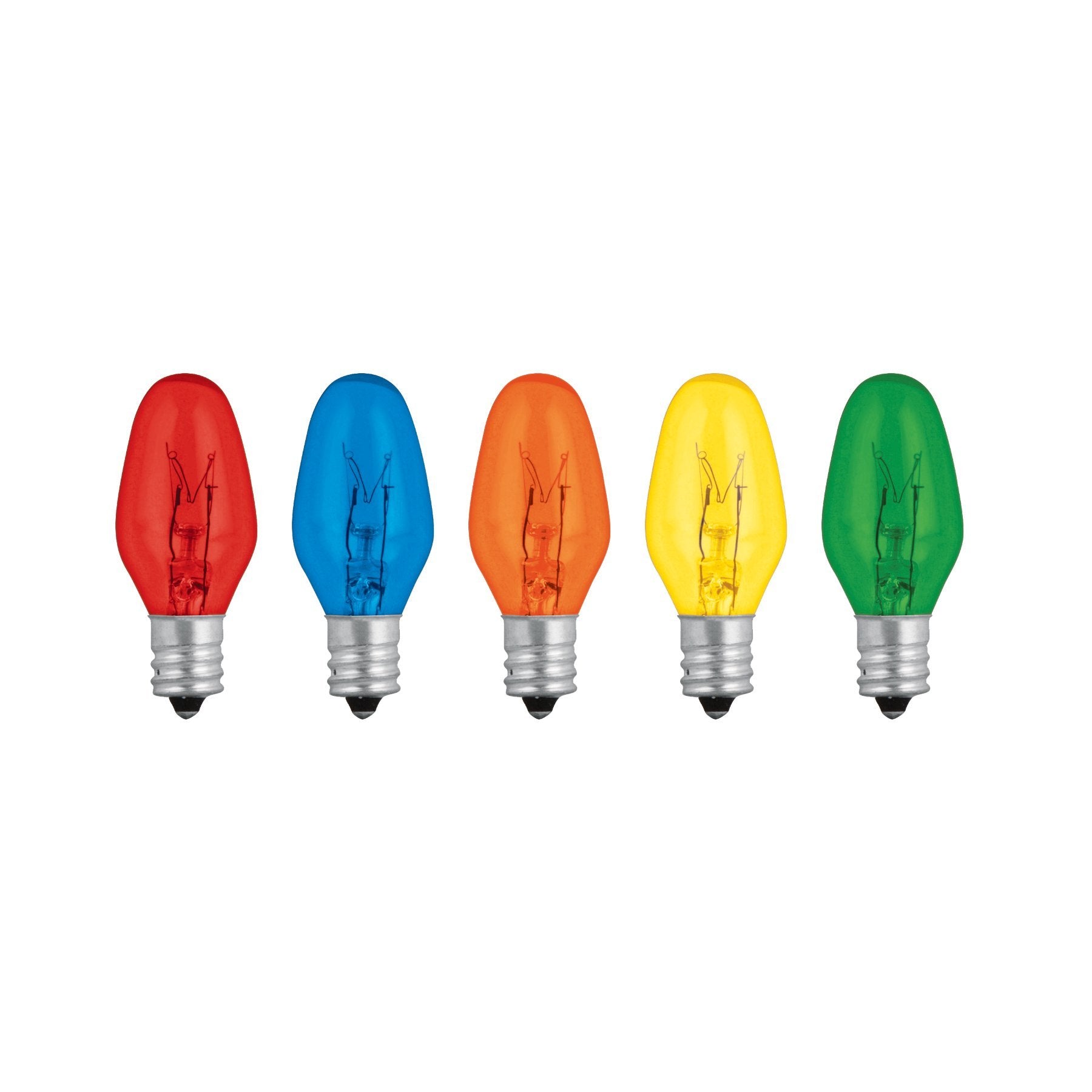 Lámpara Incandescentes De Colores, 7.5W, Volteck - FERRETERÍA WITZI