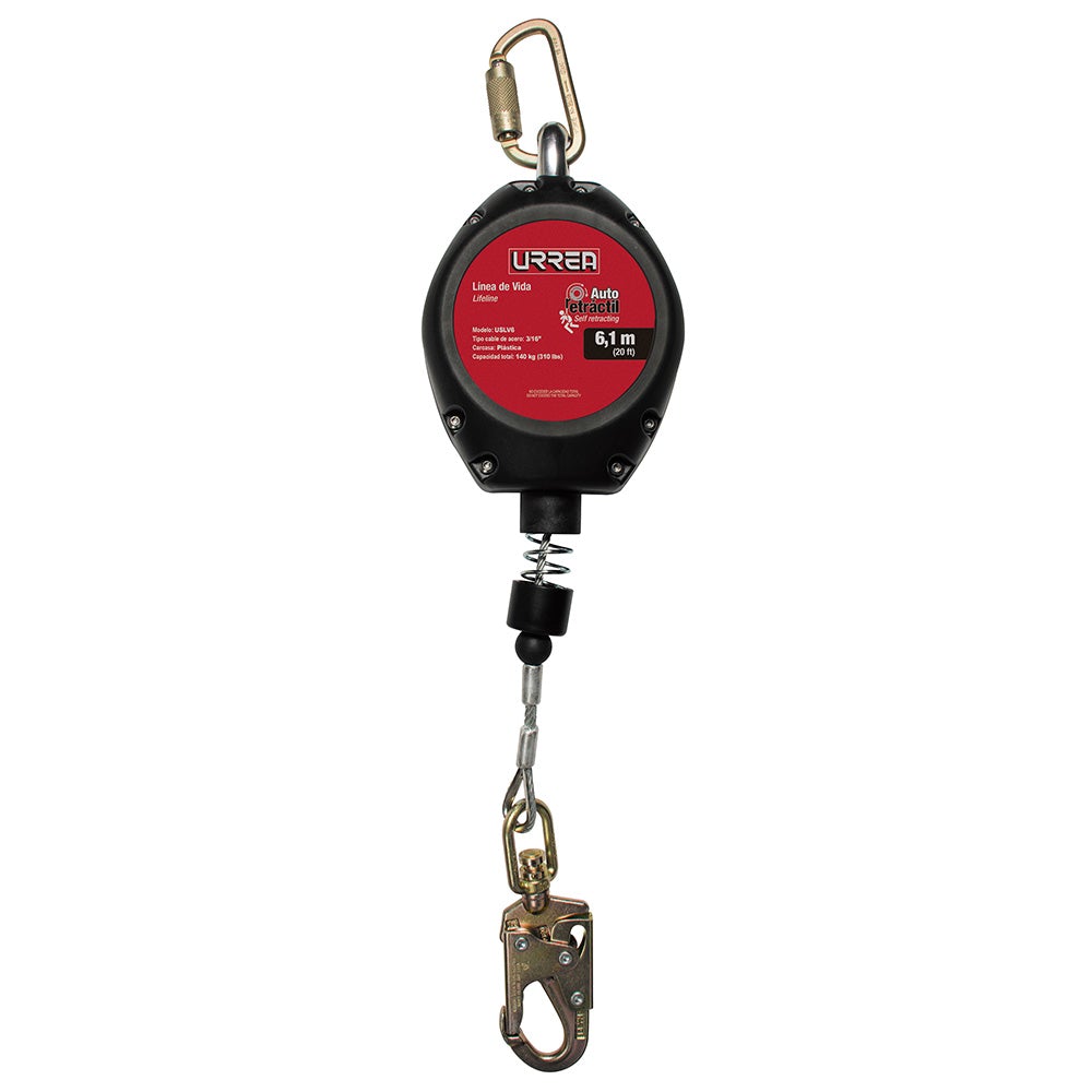 Linea Vida Auto Retráctil Banda De Acero Urrea. - FERRETERÍA WITZI