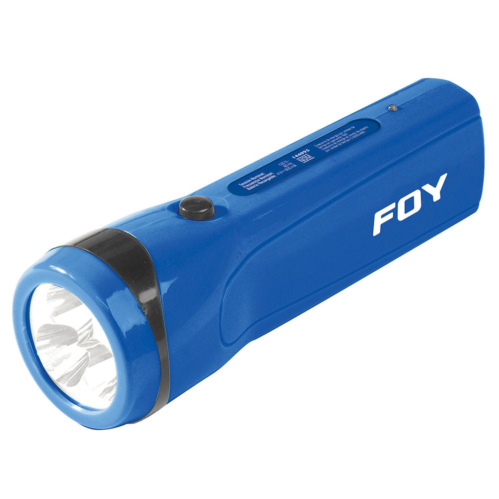 Linterna recargable de plástico 3 LED Foy. - FERRETERÍA WITZI