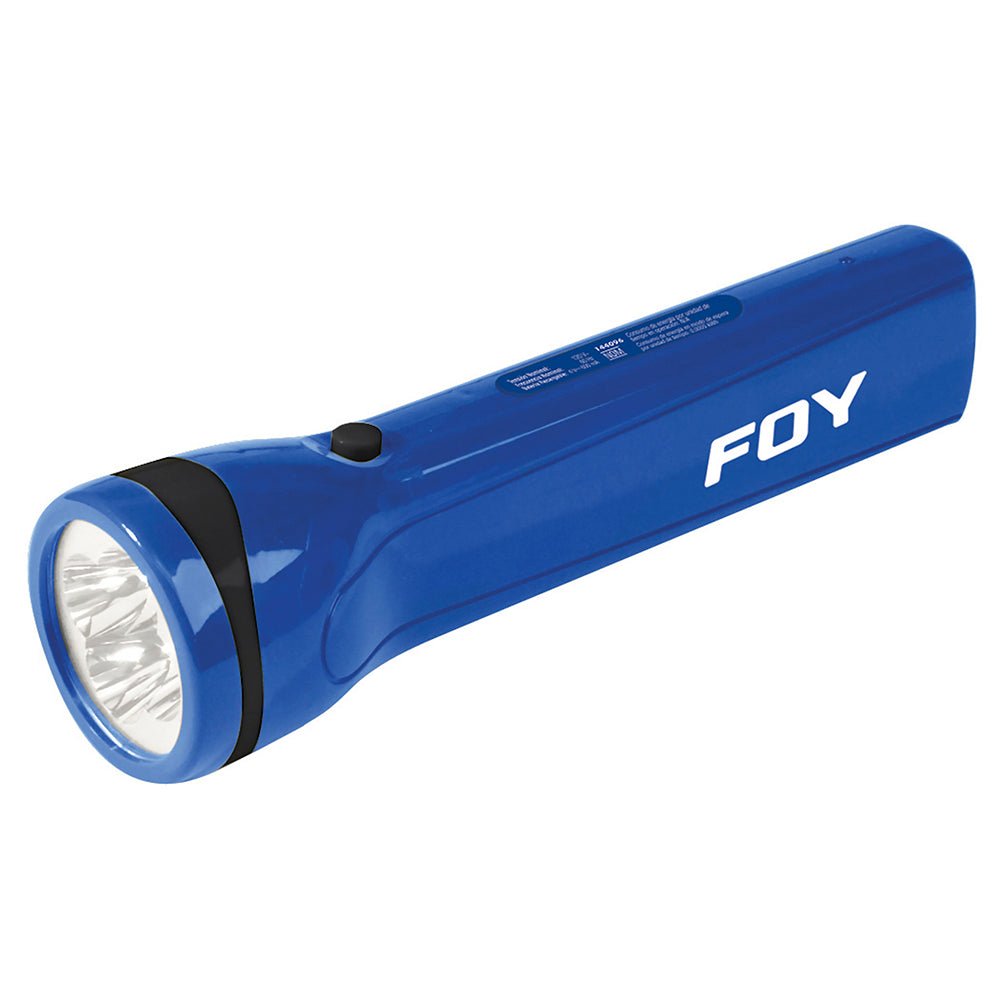 Linterna recargable de plástico 4 LED Foy. - FERRETERÍA WITZI