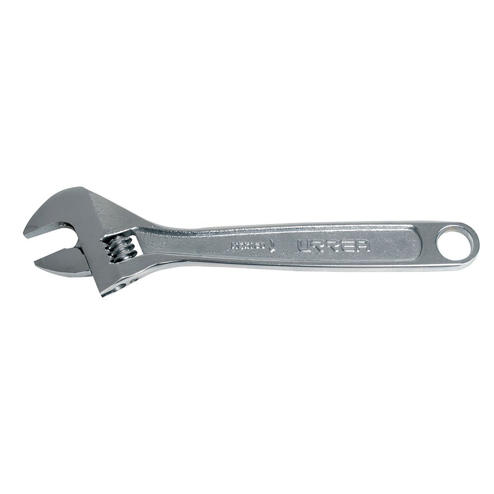 Llave ajustable cromada Urrea. - FERRETERÍA WITZI