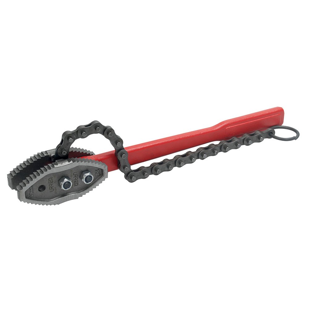 Llave de cadena tipo caimán para tubos de 1-1/2" Urrea - FERRETERÍA WITZI