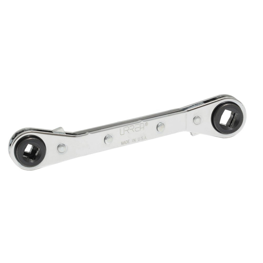 Llave de estrías de matraca para refrigeración en pulgadas, 1/4" x 3/16"- 3/8" x 5/16" Urrea - FERRETERÍA WITZI
