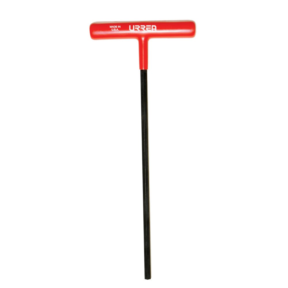 Llave hexagonal larga tipo "T" ergonómica en pulgadas, 1/4" Urrea - FERRETERÍA WITZI
