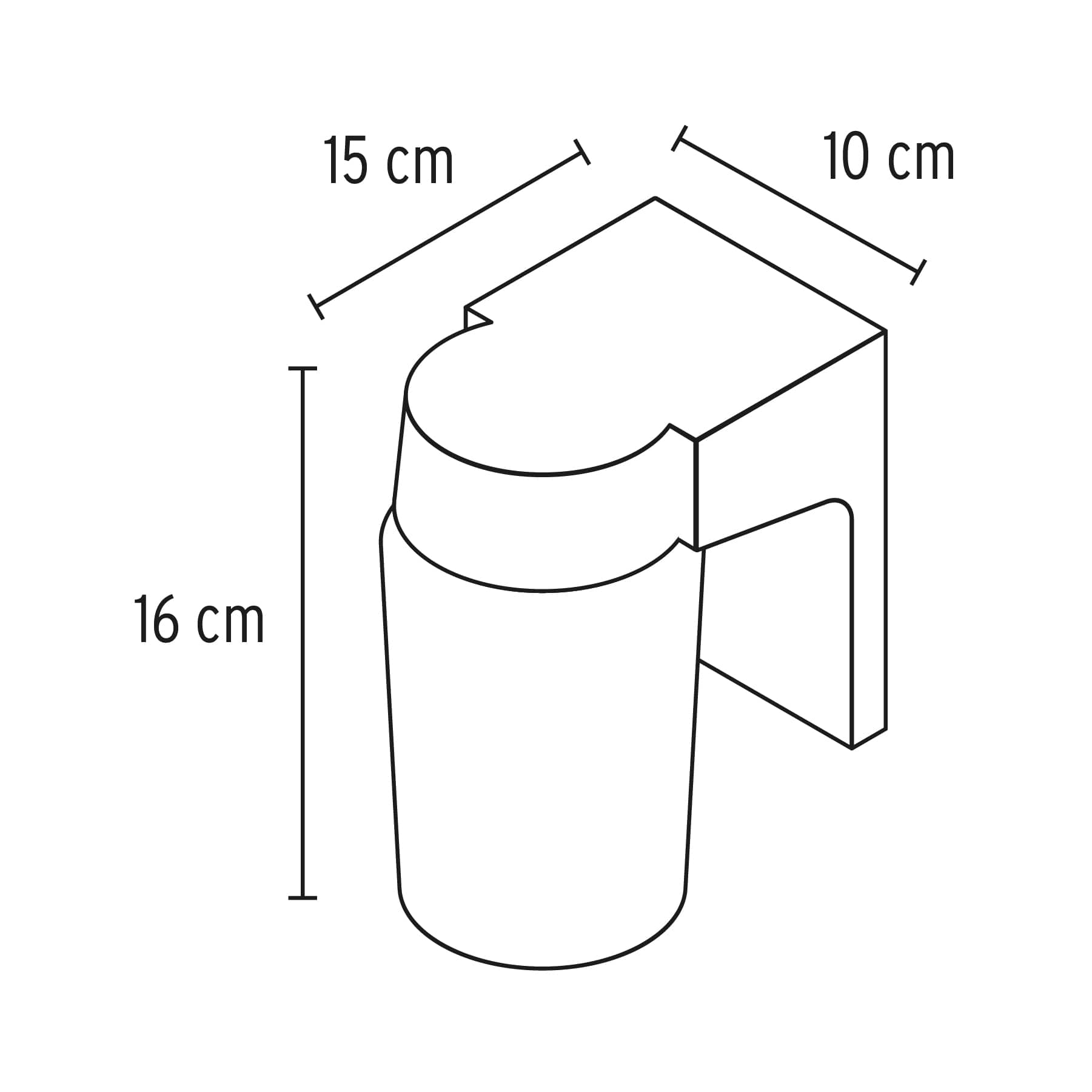 Luminario Arbotante Tipo Vaso, 1XE26, Volteck - FERRETERÍA WITZI