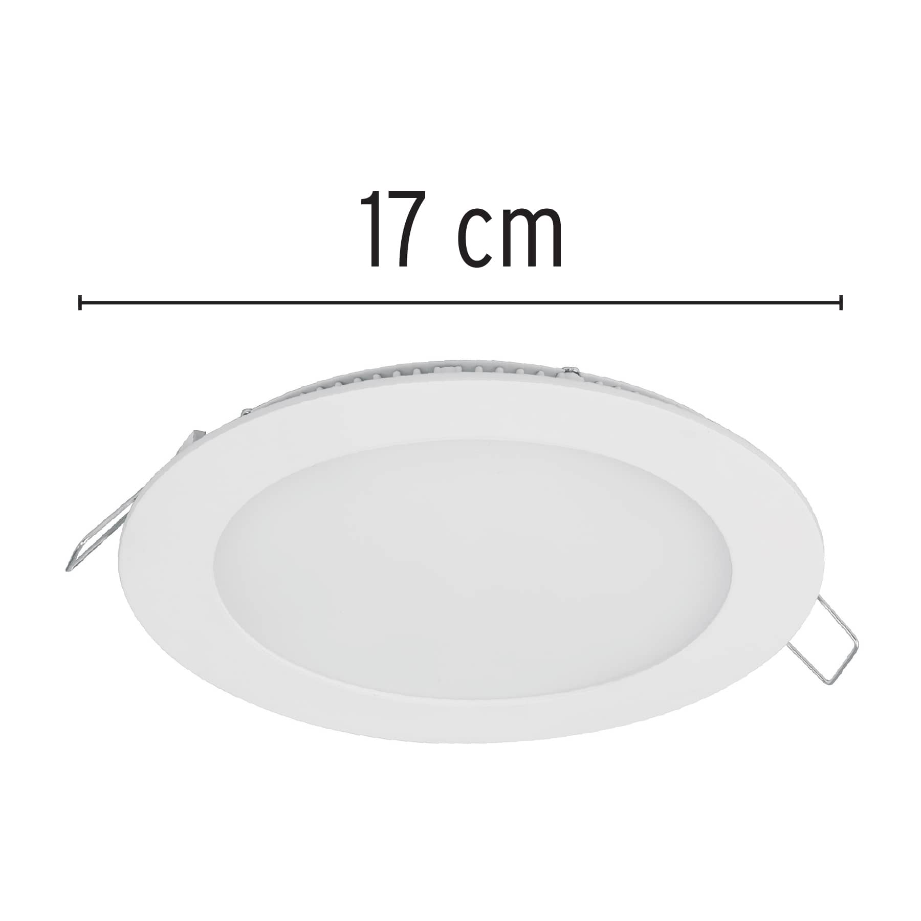Luminario led slim de empotrar redondo, 6500K, 12W, Voltek - FERRETERÍA WITZI