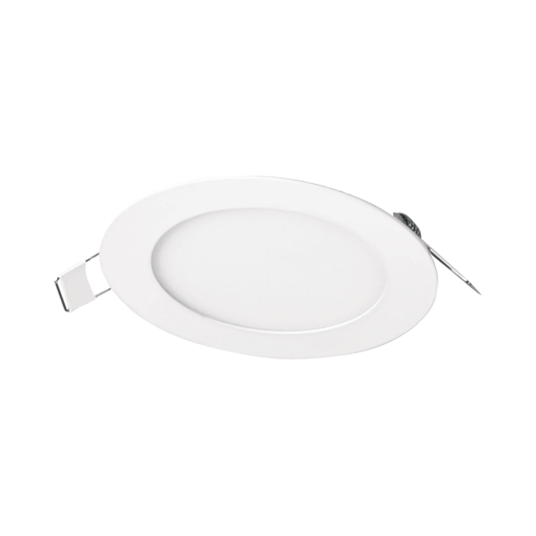 Luminario Led Slim De Empotrar Redondo, 6500K, 6W, Volteck - FERRETERÍA WITZI