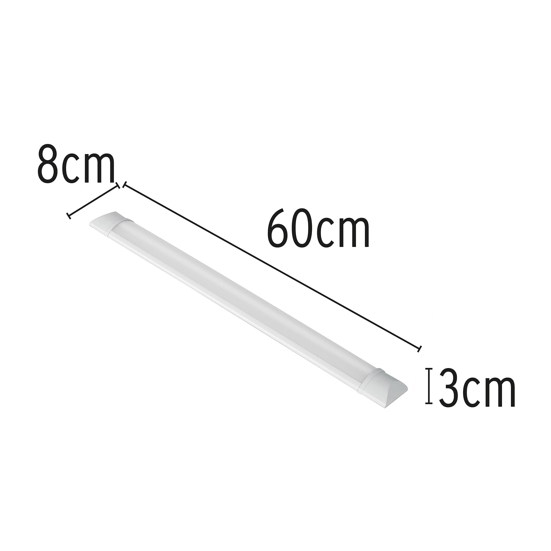 Luminario para gabinete, slim, 18 W, LED, Volteck - FERRETERÍA WITZI