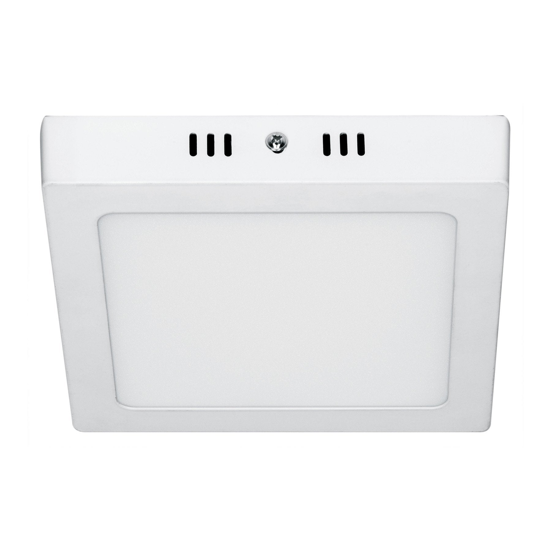 Luminario Plafón Cuadrado, Moderno, 12 W, 6500 K, Led, Blanco Volteck - FERRETERÍA WITZI