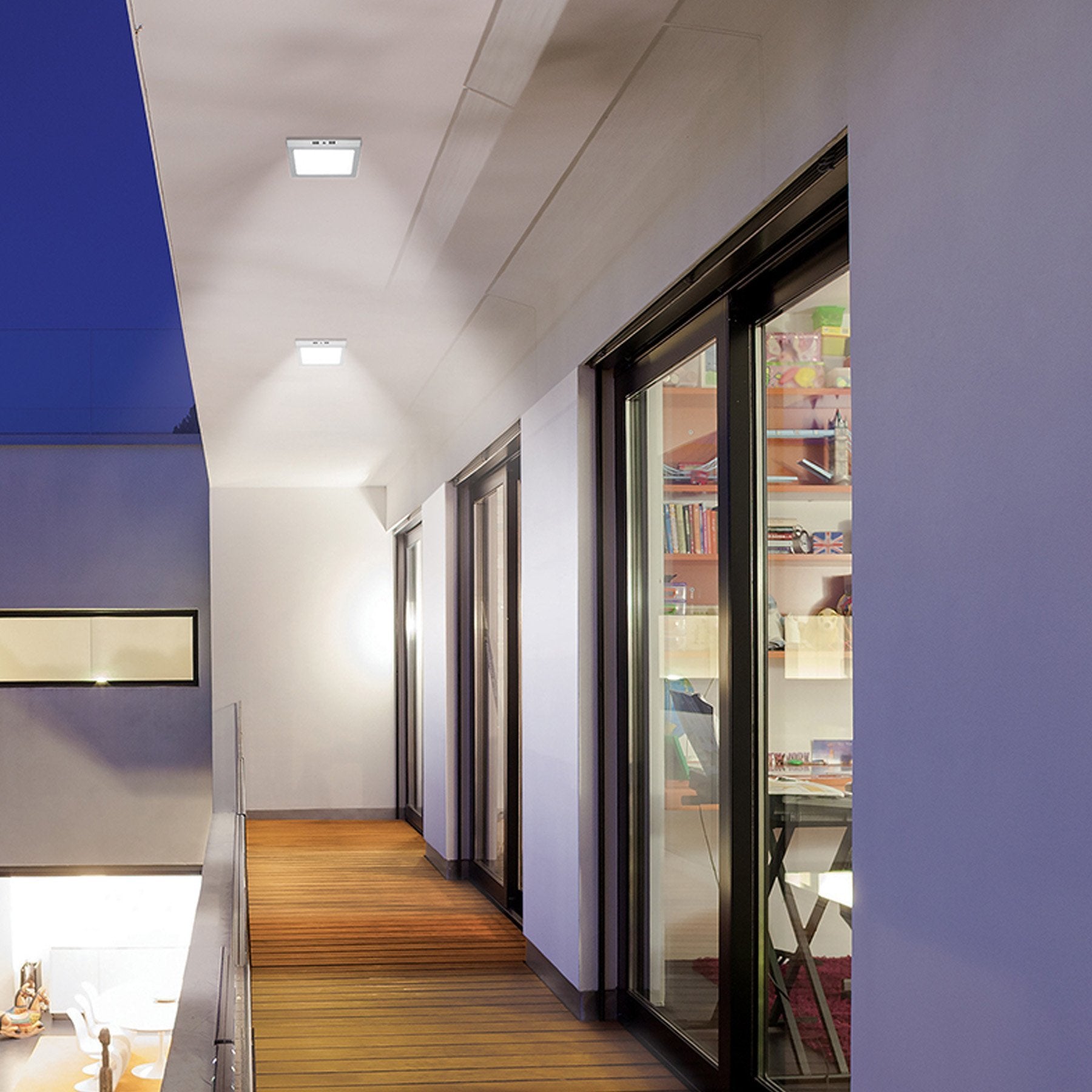 Luminario Plafón Cuadrado, Moderno, 6 W, 6500 K, Led, Blanco. Volteck - FERRETERÍA WITZI