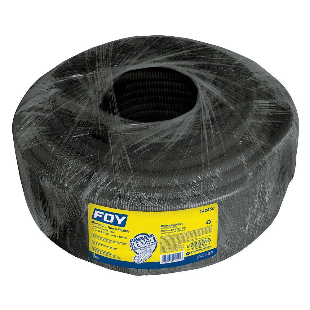 Manguera flexible para cable 1/2" x 100m Foy. - FERRETERÍA WITZI