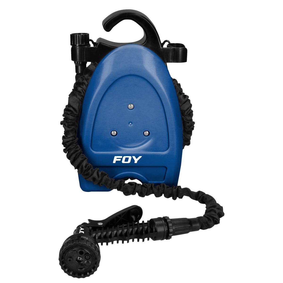 Manguera plana con pistola y porta manguera Foy - FERRETERÍA WITZI