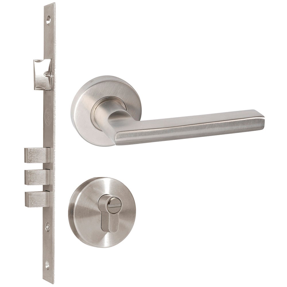 Manija de acero inoxidable Davos ranura baño Lock - FERRETERÍA WITZI