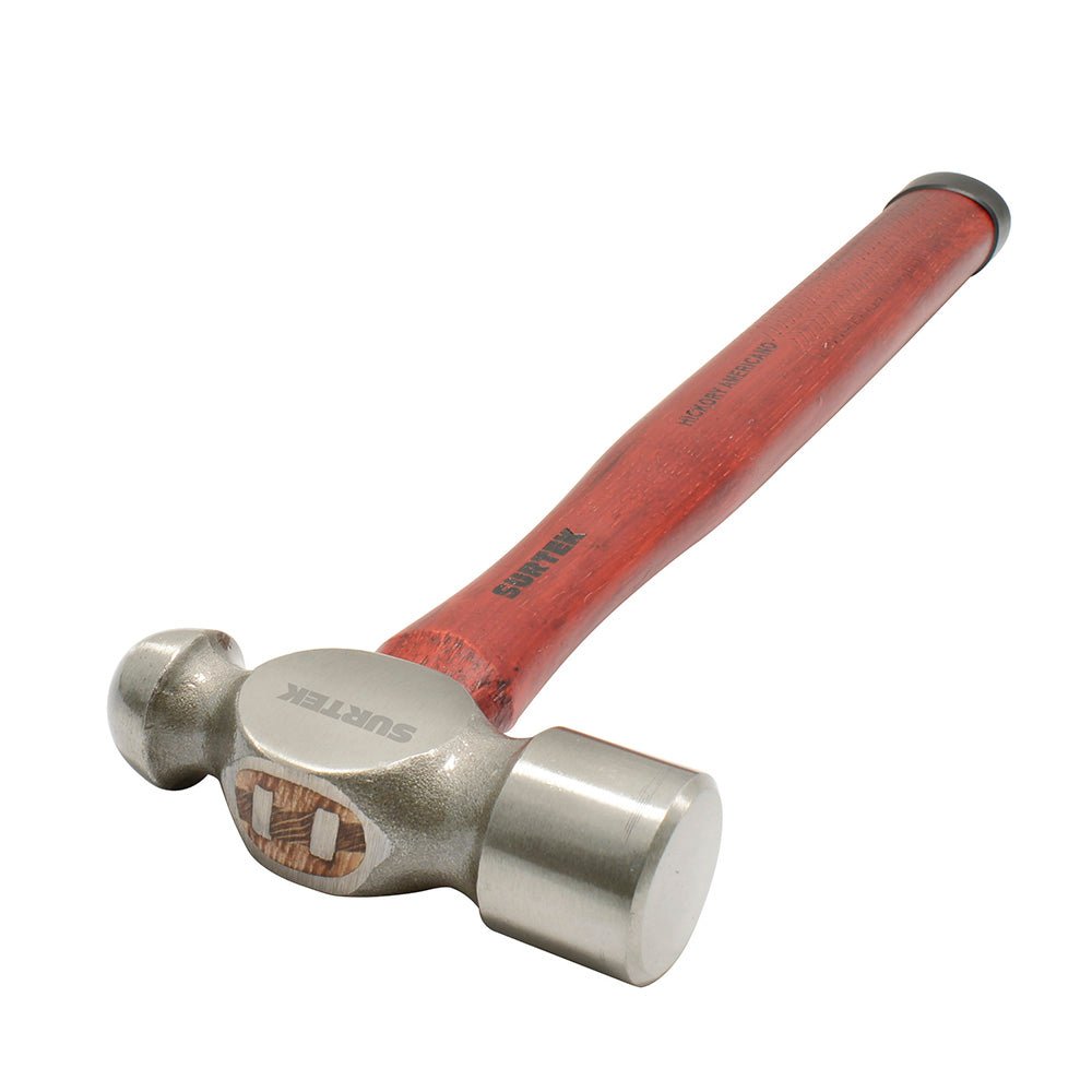 Martillo bola pulida 8oz mango hickory americano Surtek. - FERRETERÍA WITZI