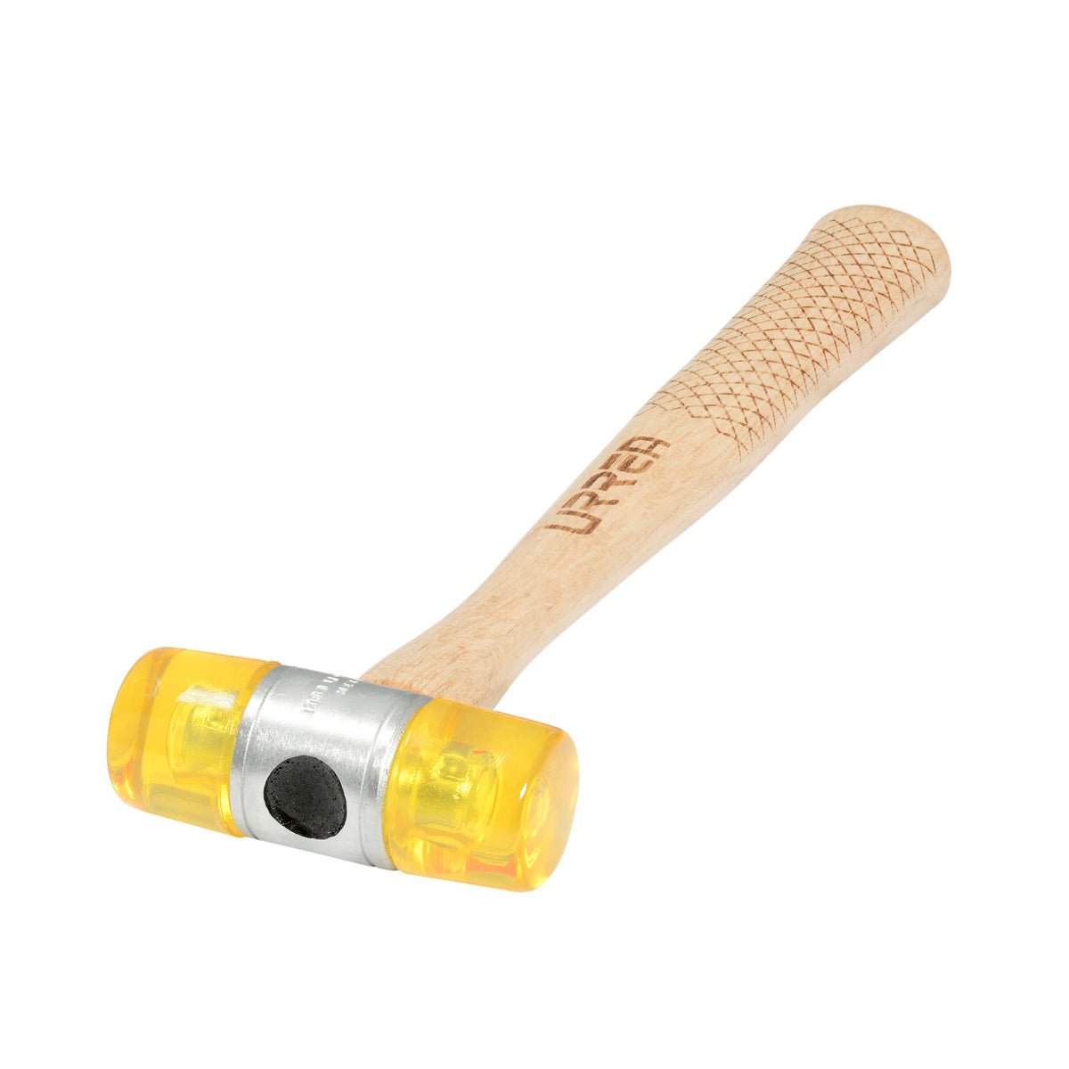 Martillo con tapas plásticas con mango de madera de 11-1/2", 13 oz Urrea - FERRETERÍA WITZI
