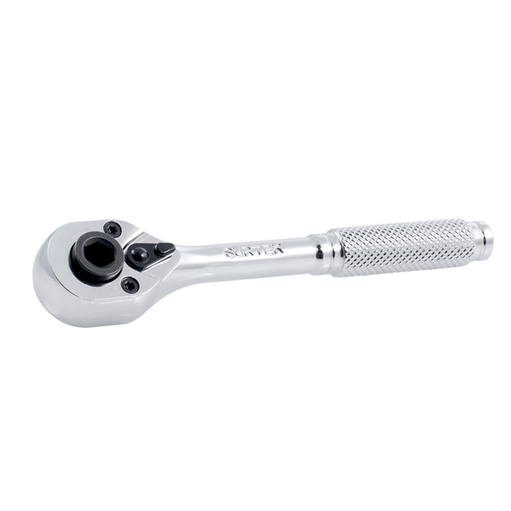 Matraca Con Adaptador Para Puntas 1/4" Longitud 5" Surtek. - FERRETERÍA WITZI