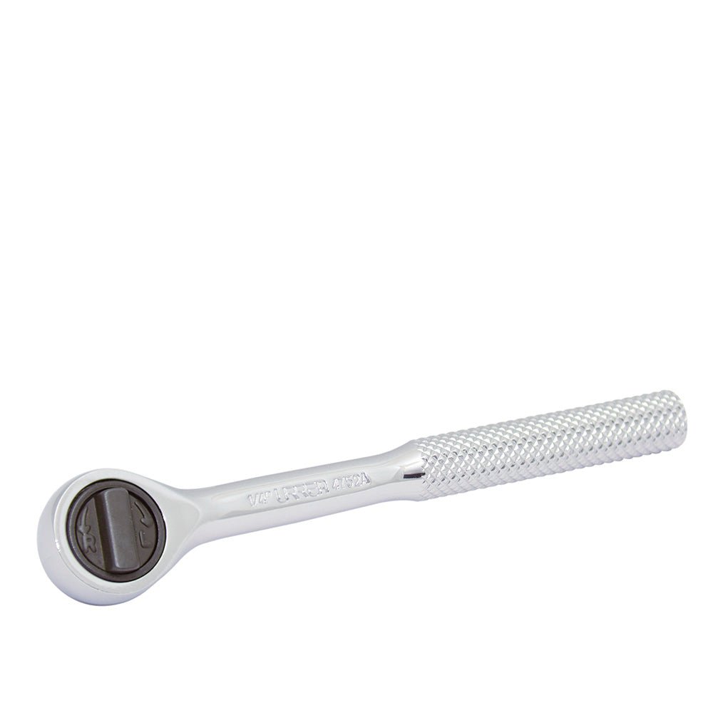 Matraca reversible para dado cuadro de 1/4" cabeza redonda, Quick Release Urrea - FERRETERÍA WITZI
