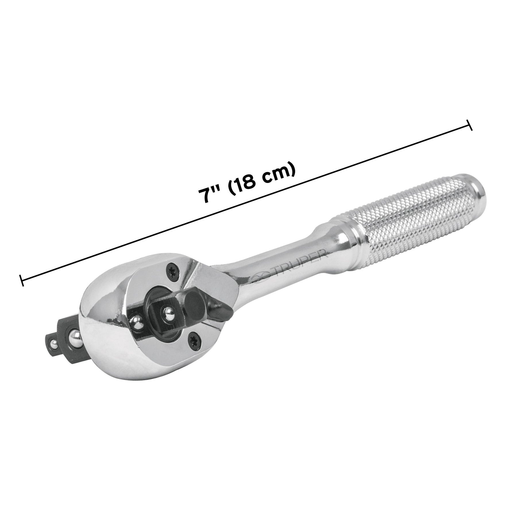 Matraca Triple, Cuadro 1/4", 3/8" y 1/2", Truper - FERRETERÍA WITZI