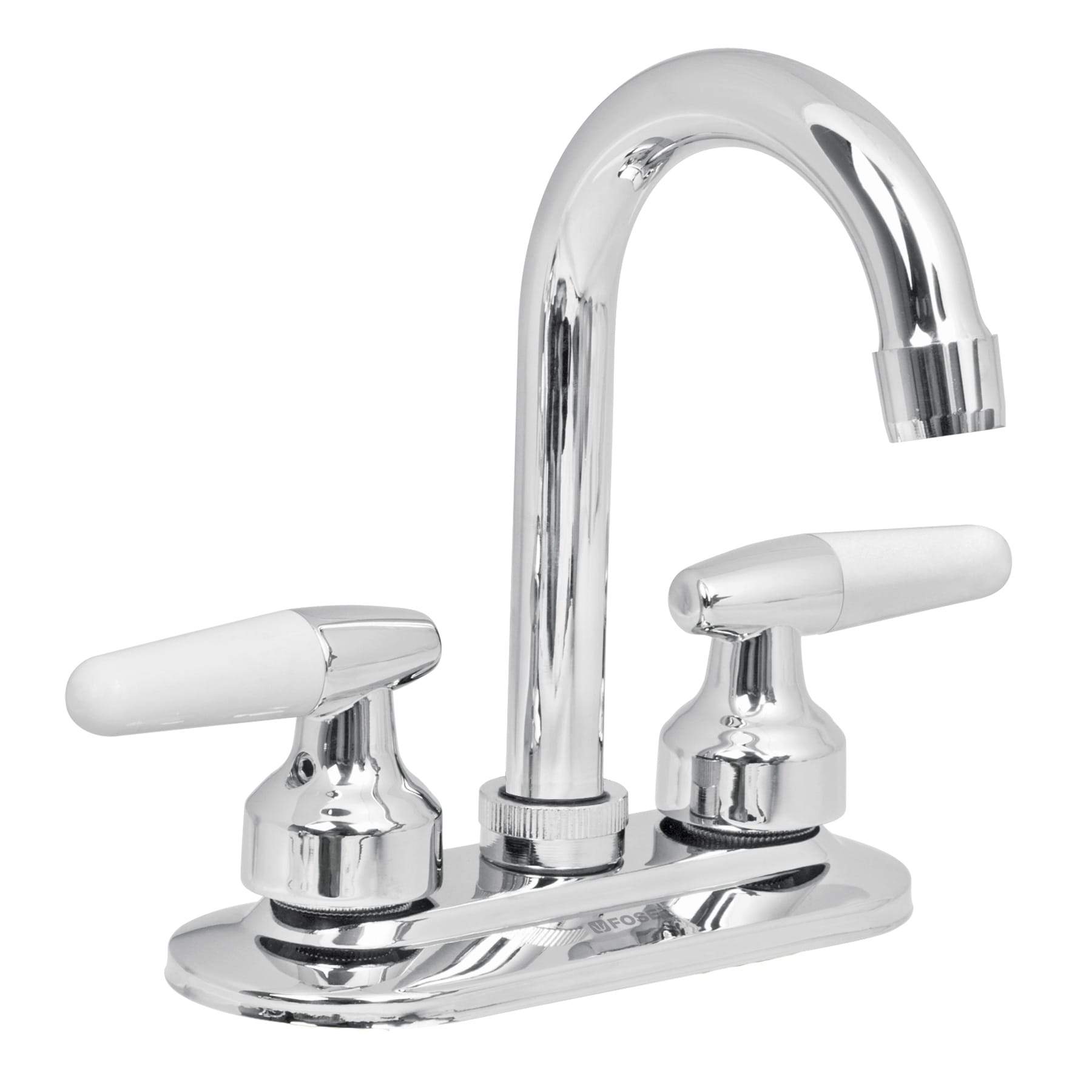 Mezcladora Para Lavabo, Manerales Cono, Cuello Bar, Básico Foset - FERRETERÍA WITZI
