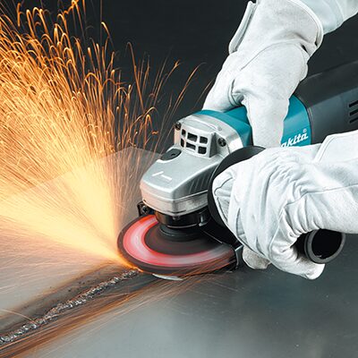 Mini esmeriladora angular, 115mm (4-1/2”), 710w, Makita - FERRETERÍA WITZI