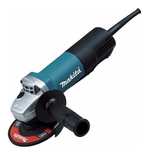 Mini esmeriladora angular 9557HPG /HPYG, Makita - FERRETERÍA WITZI