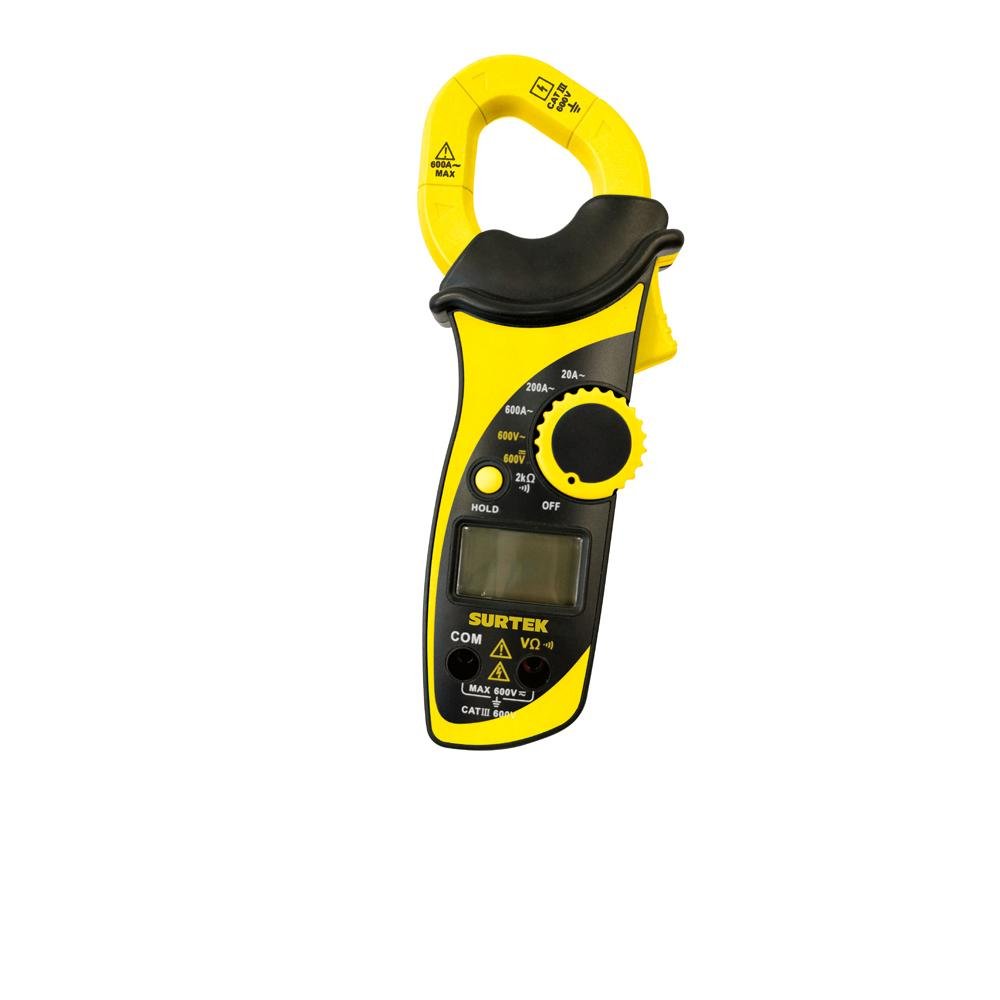 Multímetro Digital Gancho 600V, Surtek - FERRETERÍA WITZI