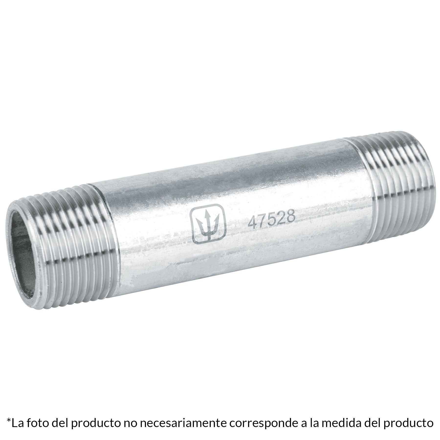 Niple De Acero Galvanizado (Diámetro Nominal 2") - FERRETERÍA WITZI