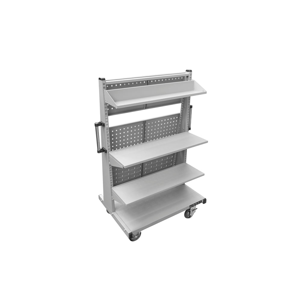 Panel móvil multiusos 34" serie X, 3 repisas Urrea - FERRETERÍA WITZI