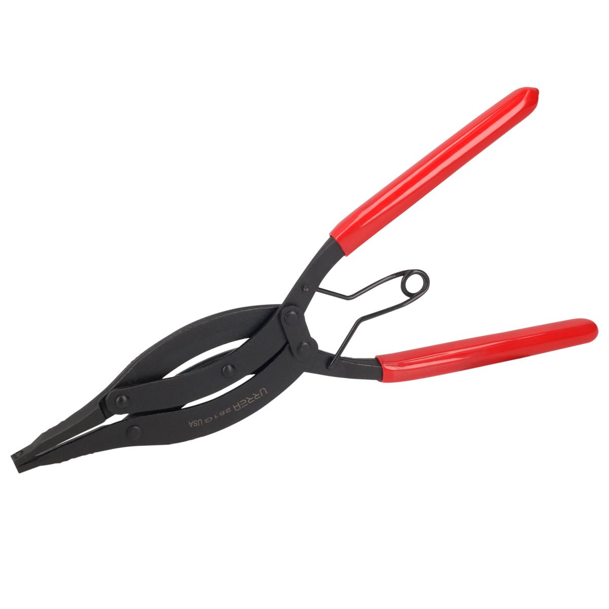 Pinza con mango rubber grip para anillos de retención quijadas paralelas 10" Urrea - FERRETERÍA WITZI