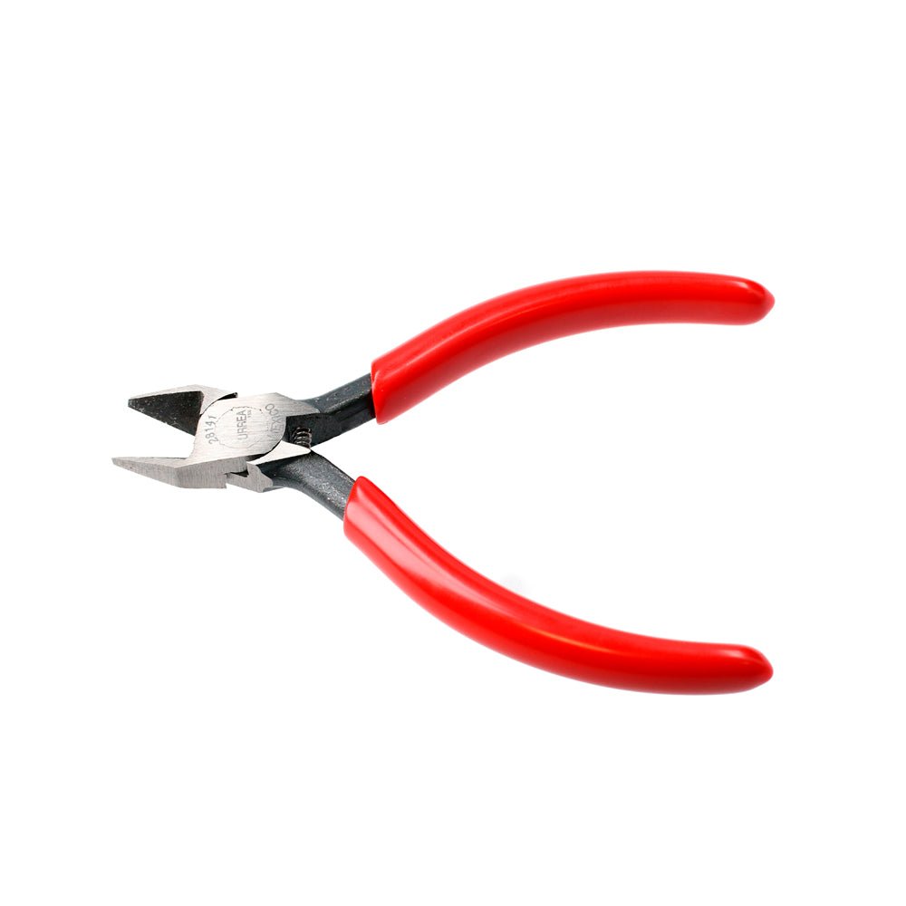 Pinza con mango rubber grip para electrónica de 5" corte diagonal Urrea - FERRETERÍA WITZI