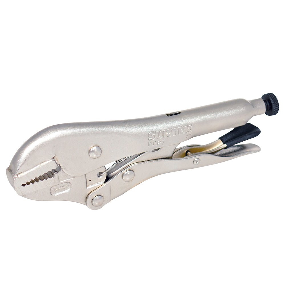 Pinza de presión quijada recta 7" Surtek. - FERRETERÍA WITZI
