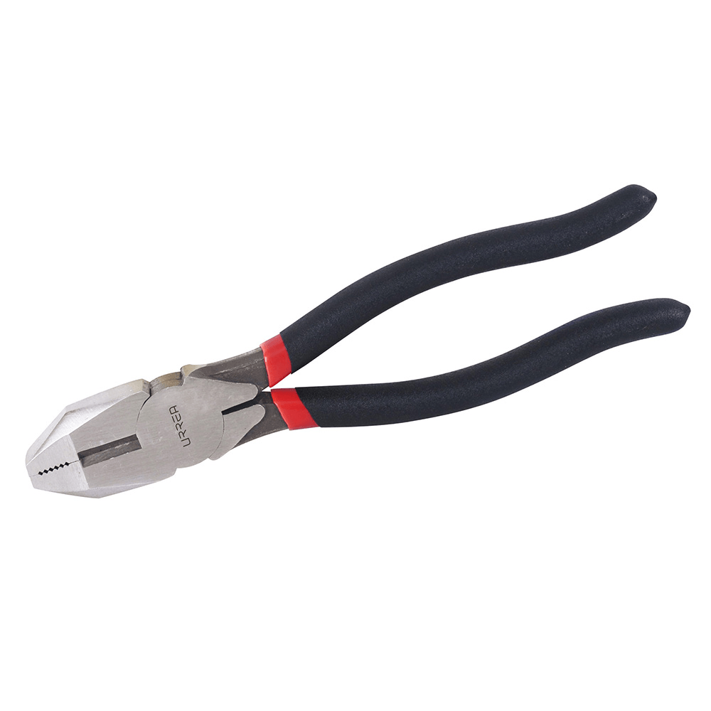 Pinza electricista corte lateral 8 9/16" industrial Urrea - FERRETERÍA WITZI