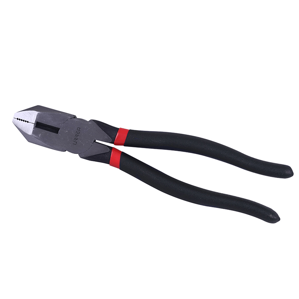 Pinza electricista corte lateral 9" uso industrial Urrea - FERRETERÍA WITZI