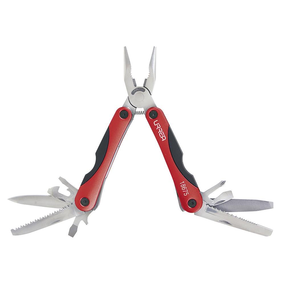 Pinza multiherramienta 15 en 1 de 7" Urrea - FERRETERÍA WITZI