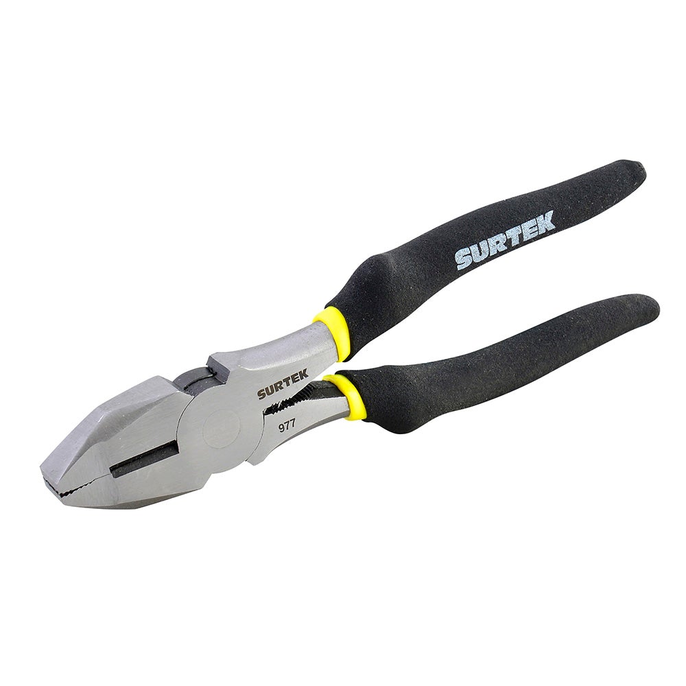 Pinza para electricista reforzada Surtek - FERRETERÍA WITZI