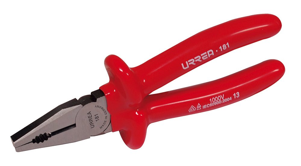 Pinza universal corte lateral 1000V 6-5/16" Urrea. - FERRETERÍA WITZI