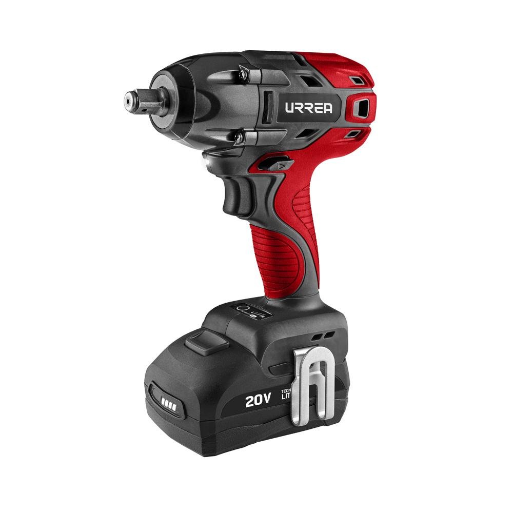 Pistola De Impacto Inalámbrica De 1/2", 20 V, 2 200 rpm, 3000 i/m, Urrea - FERRETERÍA WITZI