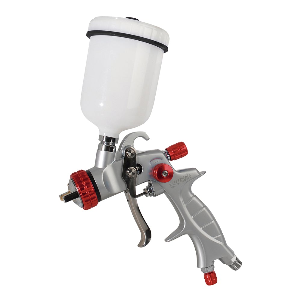 Pistola para pintar gravedad 100ml 1.0mm Urrea - FERRETERÍA WITZI