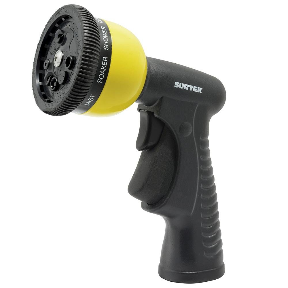 Pistola Para Riego Automática 9 Funciones Metálica Surtek. - FERRETERÍA WITZI