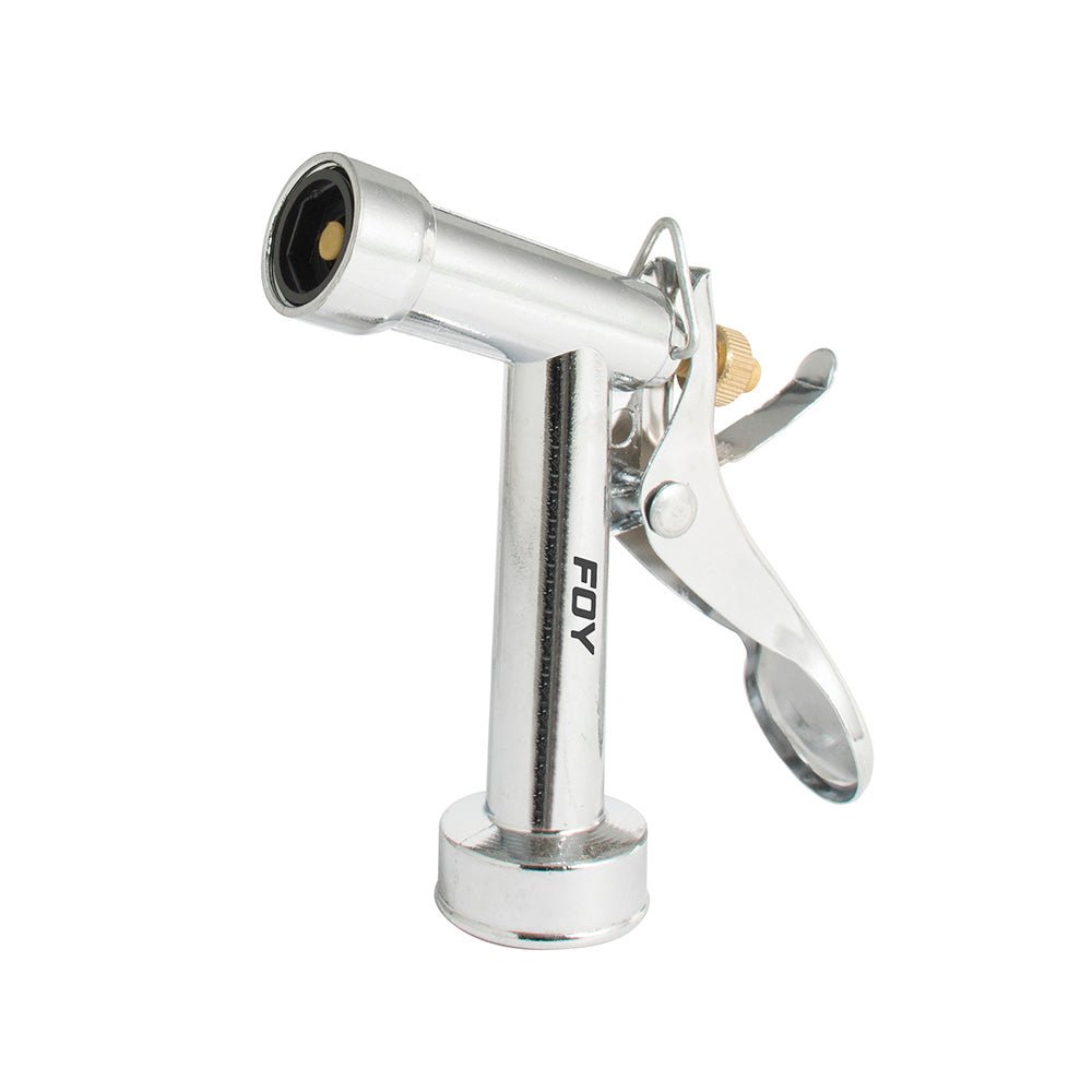 Pistola para riego metálica Foy. - FERRETERÍA WITZI