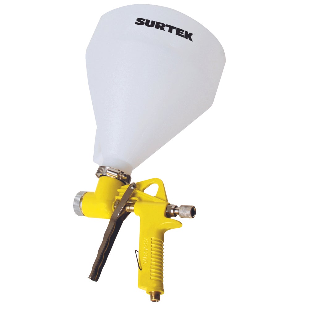 Pistola para texturizados con una presión de trabajo de 57 psi, Surtek - FERRETERÍA WITZI