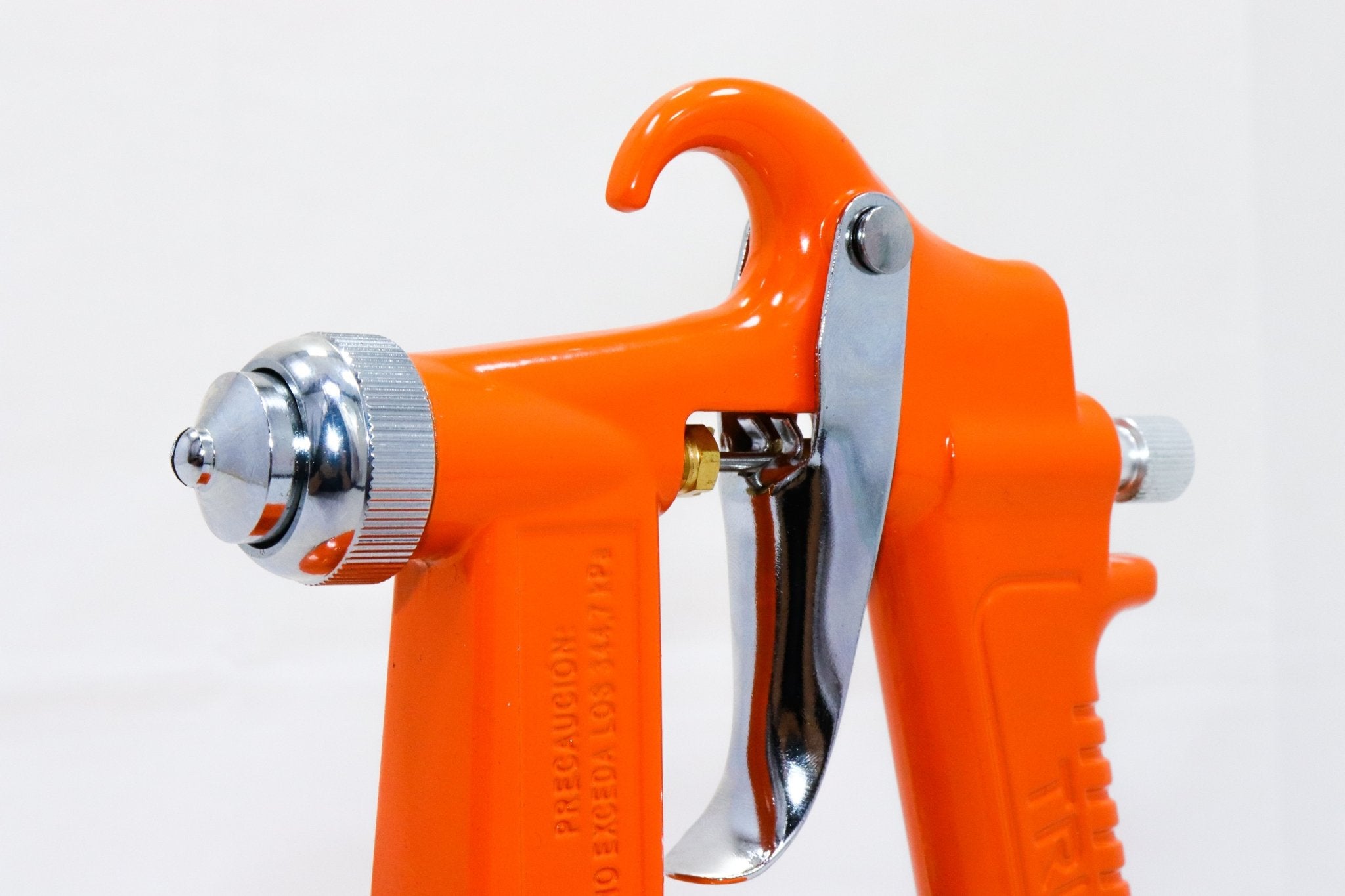 Pistola P/Pintar Baja Presión, Naranja ,Entrada Inferior, Truper - FERRETERÍA WITZI
