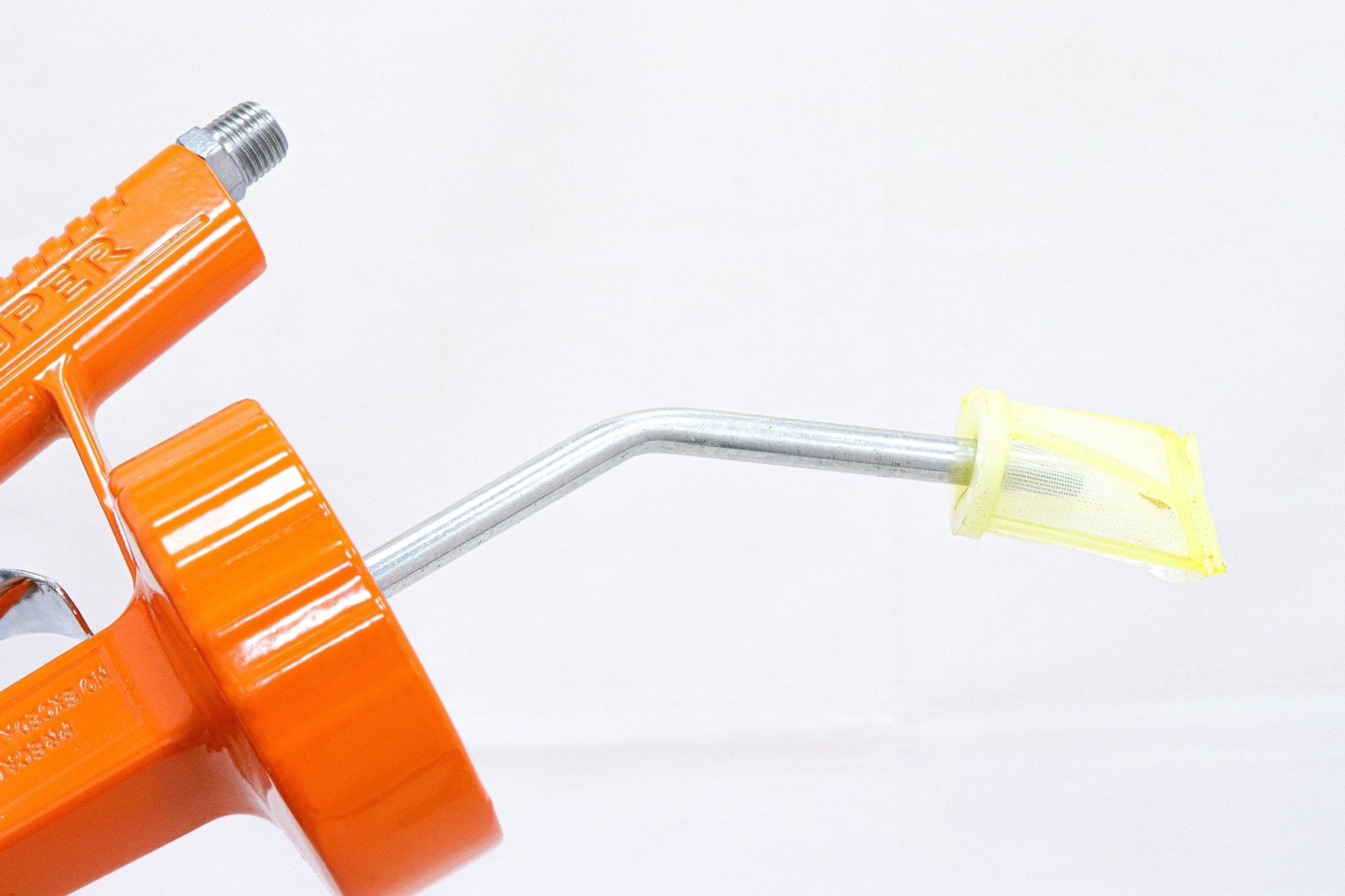Pistola P/Pintar Baja Presión, Naranja ,Entrada Superior, Truper. - FERRETERÍA WITZI